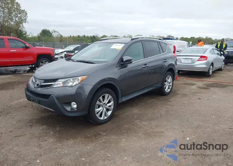 2015 Toyota Rav4 Limited z USA, uszkodzony, nr VIN 2T3DFREV7FW267908